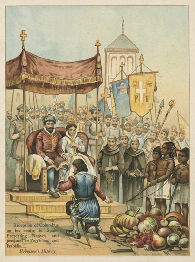 Reception of Columbus on His Return from the New World by Andrew Melrose